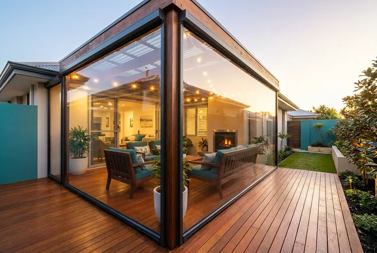 Track-guided blinds in Adelaide (illustrative)
